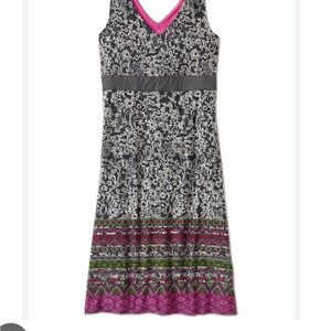 Athleta Santori Dress with Pink Accents